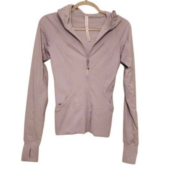 LULULEMON ATHLETICA In Flux Jacket in Silver Fox Size 2 - Picture 5 of 6